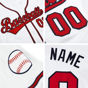 Camisetas de béisbol de camuflaje a rayas blancas y negras personalizadas de alta calidad Top Trending 100% Poliéster Ropa deportiva para exteriores Logotipo frontal - Product Image 2