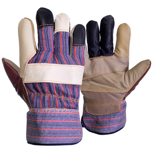Vente chaude de gants de travail de gréeur robustes canadiens Gants de jardinage en cuir pour la sécurité alimentaire - Product Image 4