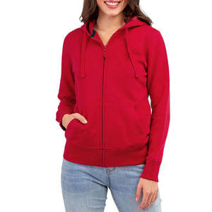 Sudadera Corta Informal de Alta Calidad para Mujer, Mangas Largas, Logotipo Bordado Personalizado, Ecológica, Transpirable, para Invierno - Product Image 5