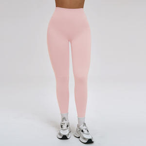 Leggings de yoga pour femmes de haute qualité en gros personnalisés, taille haute, relevage des hanches, séchage rapide, respirant, leggings de sport pour l'entraînement - Product Image 2