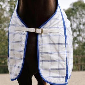 Paard Zomer Combo Vloerkleed Volledig Ademende Paardensport Kleding Australische Ruit Katoenen Paardendeken Oem Fabriek Fabrikant - Product Image 4