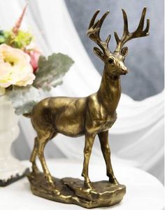 Bestseller Silver Plated Metal Casted Reindeer Statue Sculpture Made in Aluminum Metal - Product Image 4