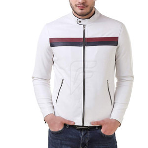 Chaqueta de Cuero Vacuno de Alta Calidad para Hombre, Estilo Urbano, Ecológica, de Secado Rápido, para Invierno, con Logotipo Frontal - Product Image 2