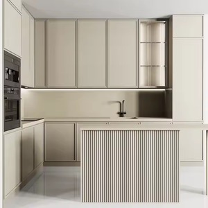 Gabinetes de Cocina Modernos de Madera Maciza, Directo de Fábrica, Conjuntos Listos para Armar, Hechos en Vietnam - Product Image 2