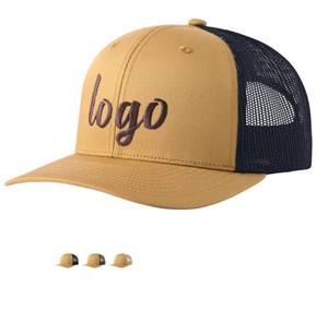 Nouvelle casquette de baseball en maille respirante à 6 panneaux, logo brodé 2026 lavable, lettre en coton, casquette de camionneur - Product Image 1