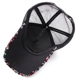 Gorro Unisex de algodón con lentejuelas brillantes para papá, gorras de béisbol con grafiti personalizado, gorras deportivas de moda para hombres y mujeres, gorra de hip hop - Product Image 4