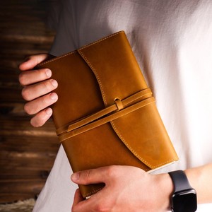 Funda de Cuero para Cuaderno A5 Recargable, Cuero Genuino Recargable, Diario de Cuero con Papel de Tono Natural, Producto al por Mayor OEM - Product Image 2