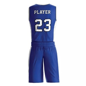 Uniforme de baloncesto con Logo privado para hombre, uniforme de baloncesto Reversible transpirable en blanco - Product Image 3