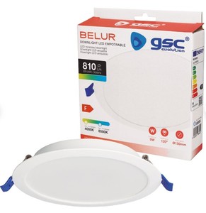 Luminaria LED Empotrable Redonda Belur 9W 4000K (GSC 201000093) - Product Image 2