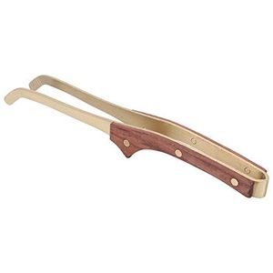 Stainless Steel <b>Tong</b> Roti Chapati Chimta Chipya Antique Design Food <b>Serving</b> <b>Tong</b> with Silver Lid Premium Quality Easy Store - Product Image 3