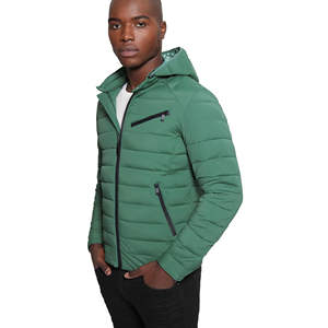 New Arrival Customized Design <b>Puffer</b> <b>Jacket</b> Men Outdoor Water Resistant Quick Dry <b>Thin</b> Hooded <b>Puffer</b> <b>Jackets</b> - Product Image 6