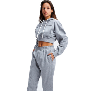 Sweat à capuche avec logo personnalisé à bas prix, top, gym, fitness, dernière conception, sweat à capuche uni pour femmes, vente à chaud en usine - Product Image 5