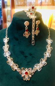 DDP, conjunto de joyería de moda étnica más vendido en todo el mundo, forma personalizada para bodas, fiestas, rodio clásico, la mejor compra de Francia lista - Product Image 4