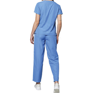 Uniformes médicos para mujer, conjuntos de uniformes médicos para clínica dental, tela quirúrgica para médicos, venta al por mayor, uniformes médicos profesionales - Product Image 3