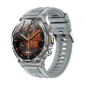 Montre connectée AK82, écran TFT 1,8 pouce, appels Bluetooth, fréquence cardiaque, oxygène sanguin, étanche IP67, bracelet en silicone, montre de sport d'extérieur - Product Image 2