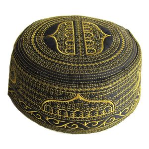 Custom Fit Soft Breathable Kufi <b>Cap</b> for Men Comfortable Traditional Stitch Islamic Skullcap <b>Ethnically</b> Designed Muslim <b>Hat</b> - Product Image 5