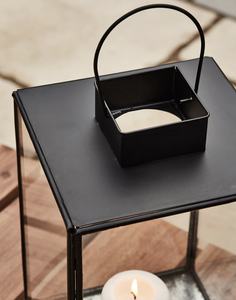 Modern <b>Black</b> Metal Glass Candle <b>Lanterns</b> Different Sizes Handmade Home Wedding Christmas Decoration - Product Image 6