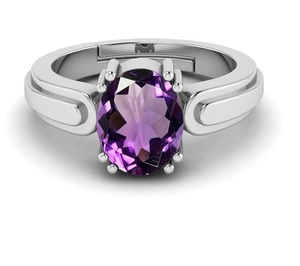 Vente très chaude et de bonne qualité bagues en pierre d'améthyste naturelle pour femmes bijoux et cadeaux à vendre de l'agate de Soha - Product Image 2