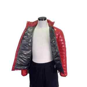 Chaqueta acolchada de plumón impermeable transpirable de talla grande personalizable para hombre, venta al por mayor, informal, calle, invierno, cuello redondo, hecha en Pakistán - Product Image 3