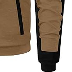 Ensemble de survêtement de sport pour homme en coton 100% solide, léger et écologique, 2 pièces, jogging, téléchargé par Dress Sports - Product Image 4