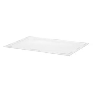 "<b>Pizza</b> Dough <b>Box</b> Lid GN 1/1 White 530x325x(H)20mm by HENDI" - Product Image 1