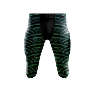 ชุดเสื้อฟุตบอลอเมริกันพิมพ์ลายซับลิเมชันสำหรับทุกเพศดีไซน์โลโก้ตามสั่งพร้อมฟีเจอร์แห้งเร็วป้องกันแบคทีเรีย - Product Image 6