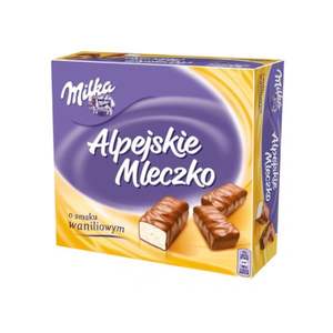 Essayez le chocolat Milka Alpejskie Mleczko Ptasie, bonbons enrobés de chocolat, guimauve à la saveur de vanille - Product Image 6