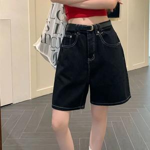 Design élégant femmes Shorts nouveau personnaliser plaine Denim Shorts 2025 été décontracté jean Shorts pour les femmes - Product Image 1