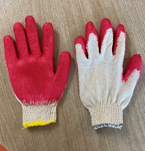 Guantes de trabajo de seguridad vietnamitas Guantes de goma de Palma recubiertos de látex para jardinería para trabajo diario y protección - Product Image 4