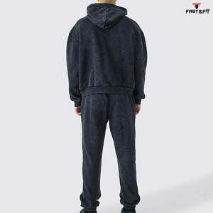 ชุดวอร์มสำหรับผู้ชายมาใหม่ชุดวอร์มกางเกงคาร์โก้ชุดวอร์มใส่ได้ทั้งชายและหญิงชุด2ชิ้น - Product Image 2