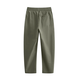 Pantalones Deportivos Sólidos para Hombre con Bolsillos con Cremallera, Cordón Ajustable para Actividades al Aire Libre, Regalo, Secado Rápido, Impermeables, Spandex/Poliéster - Product Image 2