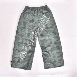 Pantalones de esquí de camuflaje para exteriores Pantalones de nieve impermeables con bucles de cinturón Cremalleras de ventilación Puños de cincha e interior aislado - Product Image 2