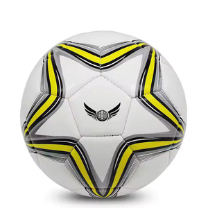 Balón de fútbol de entrenamiento profesional precio barato hecho de goma y cuero Pu balón de fútbol de tipo consolidado pakistaní térmico - Product Image 1