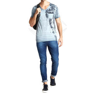 เสื้อยืดคอกลม SAPEEMO SPORTS สำหรับผู้ชาย ผ้าฝ้าย 100% เนื้อผ้านุ่ม ยืดหยุ่น แห้งเร็ว ระบายอากาศดี เป็นมิตรกับสิ่งแวดล้อม ป้องกันรอยยับ ทรงหลวม - Product Image 3