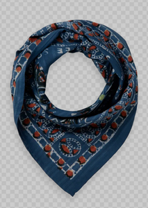 Bandana en coton fait à la main foulard carré produit personnalisé impression numérique couleur hommes femmes écharpes de haute qualité infini - Product Image 2