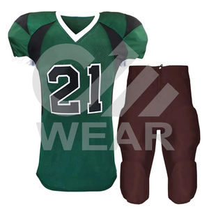 Nouvel arrivage d'uniforme de football américain pour hommes uniforme de football américain à séchage rapide pour adultes uniforme de football américain de haute qualité - Product Image 6