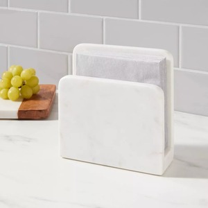 Handmade Modern Marble Napkin Holder for Home Bedroom Guest Room Dining <b>Table</b> Restaurant Bar Use - Product Image 5