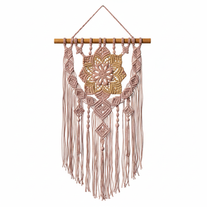 Décoration d'intérieur en macramé en coton ECONA, style scandinave, intérieur élégant et mignon, lavable, salon - Product Image 3