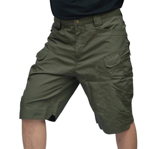 Pantalones Cortos Cargo Tácticos para Hombre, Estilo Urbano, 100% Algodón, Transpirables, de Secado Rápido, Resistentes al Viento, para Entrenamiento, Primavera - Product Image 4