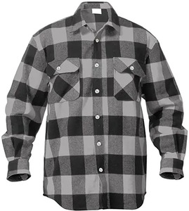 Customized Trendy Custom <b>Plaid</b> <b>Shirt</b> Buttoned <b>Plaid</b> Flannel <b>Shirt</b> Flannel <b>Shirts</b> - Product Image 5