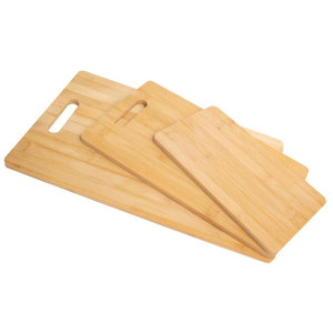 Ensemble de 3 planches à découper en bambou Ensemble d'outils de cuisine essentiels - Product Image 5