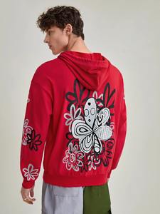 Sudadera con capucha de lana de algodón térmico personalizado para hombre, Jersey informal elegante hecho en fábrica, diseño OEM ODM, ropa cálida de invierno - Product Image 3