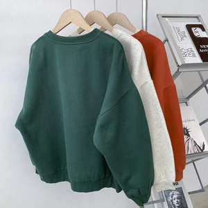 เสื้อสเวตเชิ้ตมีฮู้ดผ้าฟลีซระบายอากาศสำหรับผู้หญิง ผลิตจากโพลีเอสเตอร์/ผ้าฝ้าย แฟชั่น ไซส์ใหญ่ - Product Image 3