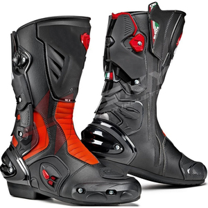 Dernières bottes en cuir de moto de conception unique sur mesure avec des bottes de course en cuir de qualité supérieure pour hommes avec service OEM. - Product Image 4