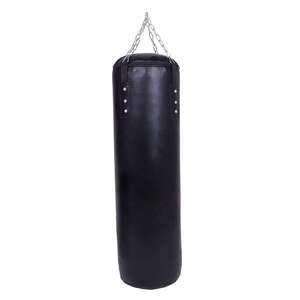 Sacs de frappe en cuir véritable Kick Boxing MMA Training sports sacs de sable sacs de frappe lourds kickboxing - Product Image 1