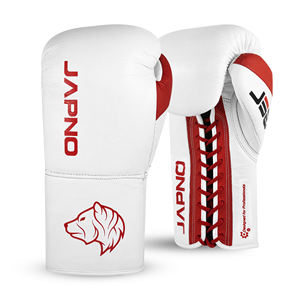 Nuevos guantes de entrenamiento de boxeo profesional hechos de material de cuero guantes de competición de boxeo - Product Image 4