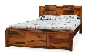 CHOLA lit KING en bois sans rangement V2 - Product Image 4