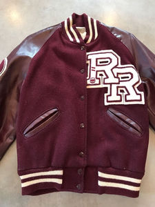 Vente en gros Faites Votre Propre Design Varsity Letterman Veste Corps en Laine avec Manches en Cuir Bouton Baseball Design pour l'Hiver - Product Image 4