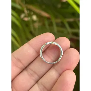 925 Silver Natural Ruby <b>Cluster</b> Ring Bezel Set Boho Style 24K Gold Plated Statement Ring for Everyday Wear Featuring Jade - Product Image 5