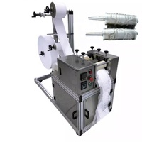 Bon prix, afrique, asie, ajout manuel de colle, fonctionnement facile, machine de fabrication de serviettes hygiéniques semi-automatiques
